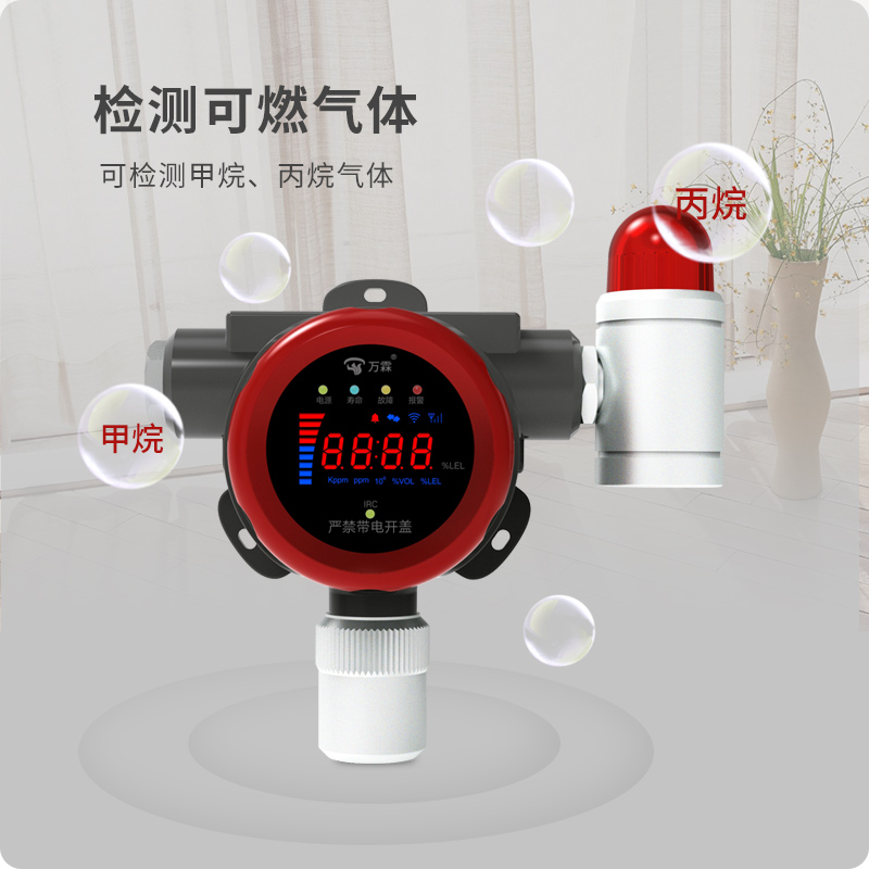 可燃氣體探測器，家用，工業(yè)級